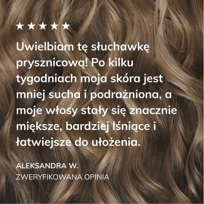 Filtrująca słuchawka prysznicowa IVORIA