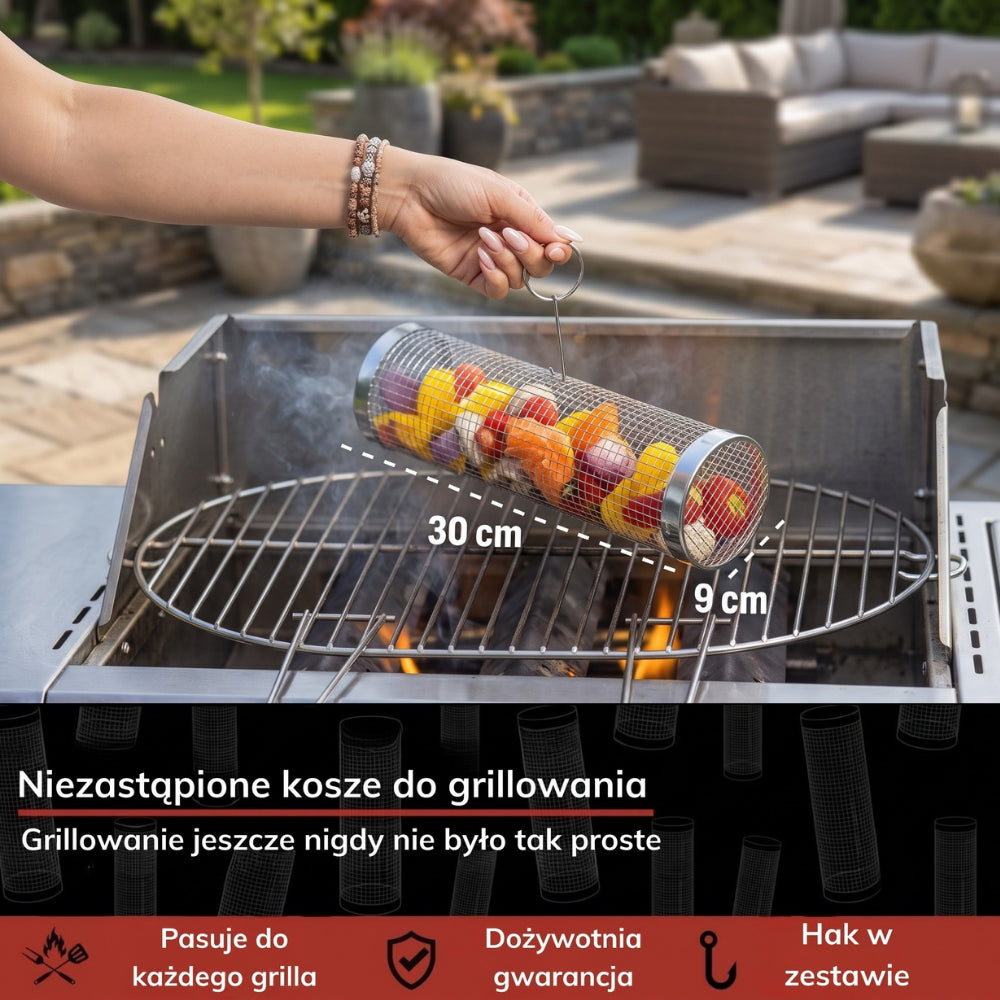 Kosz do grillowania ISKRA