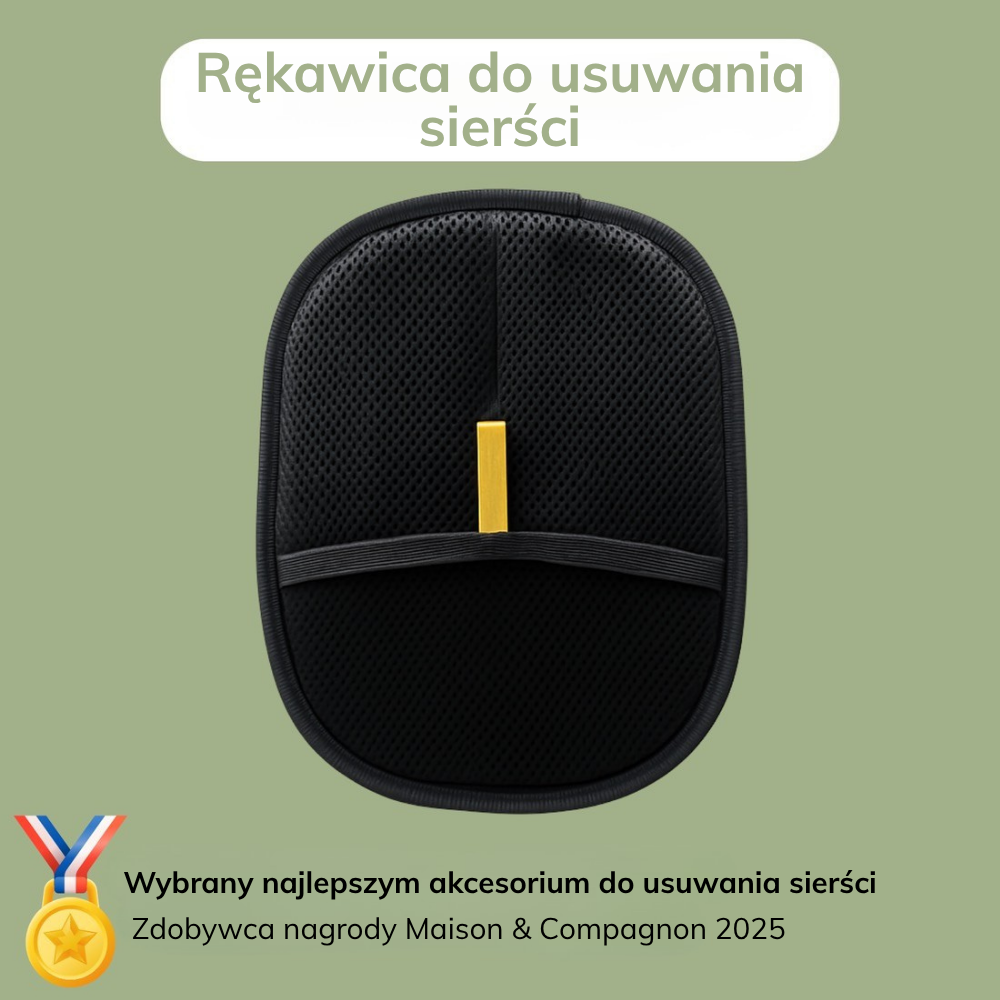 Rękawica do usuwania sierści