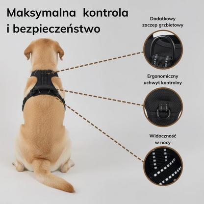 Szelki bezuciskowe przeciw ciągnięciu KROK