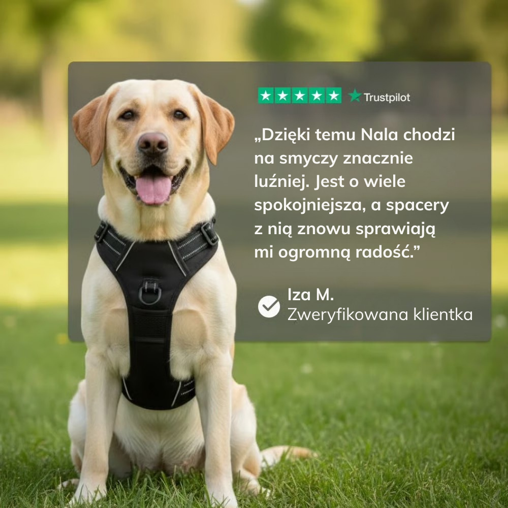 Szelki bezuciskowe przeciw ciągnięciu KROK